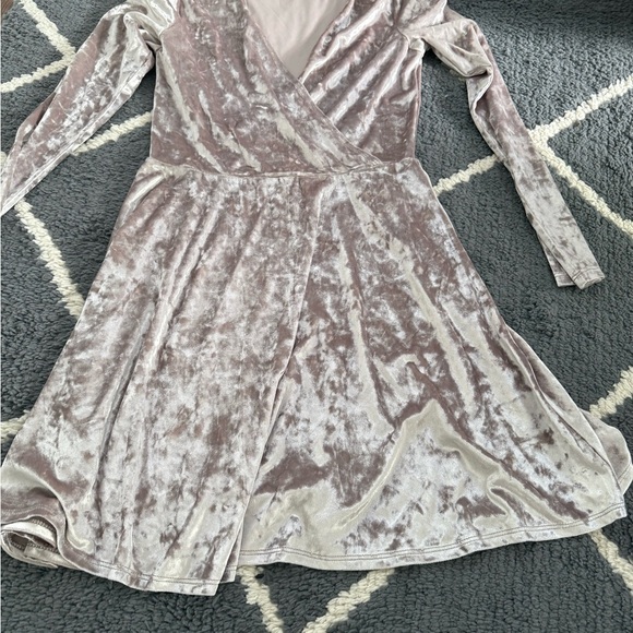 Forever 21 Crushed Velvet Dress - Picture 3 of 5